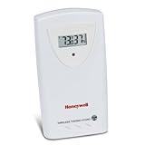 Honeywell TS34C Long Range Temperature and Humidity Sensor for Professional Weather Station TE923W, White