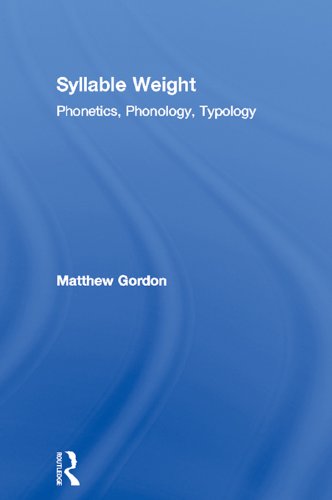 Syllable Weight: Phonetics, Phonology, Typology (Studies in Linguistics)