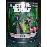 Star Wars Saga 2008 Exclusive Order 66 Action Figure 2-Pack Luminara Unduli & AT-RT Driver
