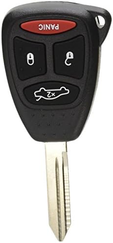 Yixoo Replacement 4 Button Automotive Keyless Entry Remote Control Uncut Car Key Fob Replacement for OHT692427AA KOBDT04A