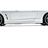 3dCarbon 2010-2013 CAMARO - Left Side Skirt - (painted:&nbsp;Aqua Blue Metallic... by Unknown