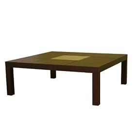 Square Coffee Table - Dark Espresso Finish