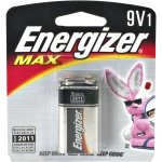 Energizer 9V Alkaline Battery Retail Pack - Single