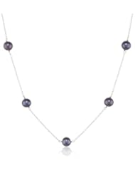 Bella Pearl Tin Cup Necklace, 20"