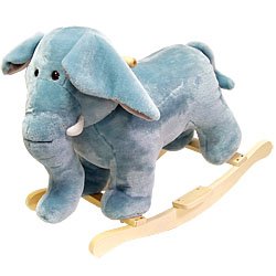Elephant Plush Rocking Animal - Toys & Games > Animal Rockers