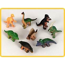 Party Supplies - Mini 3 Dinosaurs (8) by Birthday Express