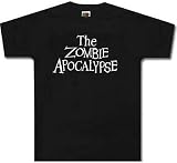 ZOMBIE APOCALYPSE - Logo - Black T-shirt