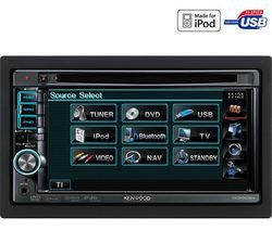 Kenwood DDX5024 6.1 Wide Double-DIN Monitor with CD/DVD-Receiver and Bluetooth Option