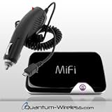 Novatel Wireless MiFi 2372 3G Mobile WiFi Hotspot For North America with Car Charger [KIT]