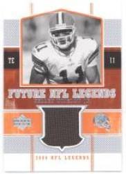 2004 Upper Deck Legends Future Legends Jersey #FLKW Kellen Winslow Jr - Cleveland Browns (Rookie Insert - Piece of Authentic Jersey)(Football Cards)