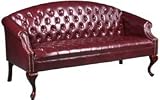 Boss Classic Traditional Button Tufted Sofa
