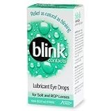 Blink Contacts Lubricant Eye Drops For Soft And RGP Lenses - 0.3 oz (10 ml) (2 Bottles)
