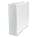 Wilson Jones Economy Vinyl Round Ring View Binder, 8.5 x 11 Inches, 3 Inch Capacity, White (362-49W)