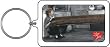 I Love Lucy Bread Lucite Key Chain