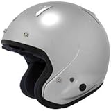 ARAI CLASSIC_C METALLIC SILVER MOTORCYCLE Open-Face-Helmet by Arai HELMETS