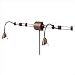 Dainolite DLHAW101-OBB Over Bed Reading Light, Oil Brushed Bronze