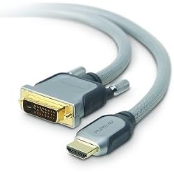 8' Pureav HDmi To Dvi Cable