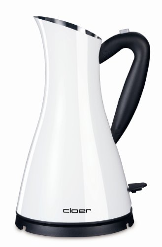 "Cloer 4405NA 1.0 Liter/Quart Mona Series Cordless Kettle, White Lacquer" "Cloer 4405NA 1.0 Liter/Quart Mona Series Cordless Kettle, White Lacquer"