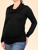 A Pea in the Pod: Long Sleeve Side Ruched Maternity Sweater