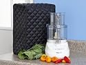 Kitchen Food Processor Cover : 12 x 8 x 17 Black