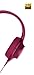 Sony h.ear on Premium Hi-Res Stereo Headphones, Bordeaux Pink