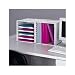 Mod Pod Literature Organizer, Light Gray Polystyrene, Two Cubes/Set (SAF3101GR)