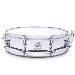 Mapex MPX 13 inch x 3.5 inch Steel snare drum chrome finish with chrome finish hardware