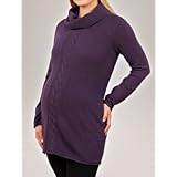 A Pea in the Pod Collection: Long Sleeve Cable Knit Maternity Sweater by A Pea in the Pod