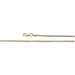 14K Yellow Gold 1.50mm Parisian Wheat Chain - 16", 18", 20" and 24"
