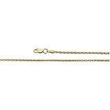 14K Yellow Gold 1.50mm Parisian Wheat Chain - 16", 18", 20" and 24"