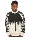 Triple 5 Soul - Triple 5 Soul The Spaced Crew Pullover Sweatshirt,Sweatshirts for Men (555 Soul)