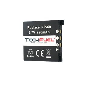 Click here to buy TechFuel&reg; Battery for Casio NP-60 Digital Camera by TechFuel.