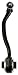 Dorman 520-956 Front Passenger Side Lower Rearward Suspension Control Arm and Ball Joint Assembly Compatible with Select Mercedes-Benz Models