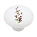 Graceful Humming Bird Decorative High Gloss Ceramic Drawer Knob