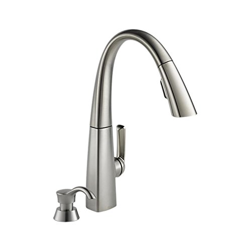 Sale Delta Faucet 19936 Sssd Dst Singel Handle Pull Down Kitchen