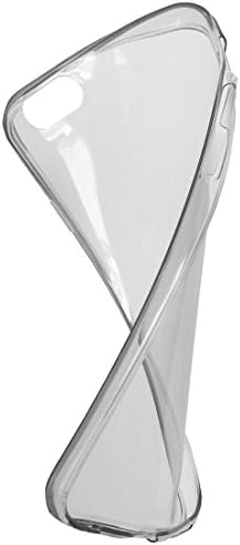 iPhone 6 Plus Protective Case,5.5 inch Apple Clear Mobile Slim Soft Transparent Jelly Case (light grey-soft)