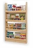 Whitney Brothers Kids Children Playroom Wall Mounted Book Storage Shelf