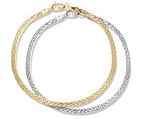 14KT Reverseible Bismark 7 Bracelet