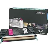 31K05fo0e L. SL160  Lexmark C5240MH High yield return program laser toner for lexmark c524/c532/c534, 5k yld,magenta