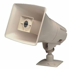 5 Watt 1 Way Paging Horn - Gray-VC-V-1030C-GY