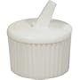 Flip Caps, White 3mm - 1 ea
