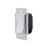 Leviton 000-VZS15-1LX Vizia Quiet Switch Single Pole or Three-Way, White