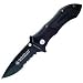 Smith &amp; Wesson CK2BS Homeland Security Serrated Drop Point Knife, Black