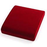 Large Burgundy Velour Set Box