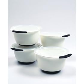OXO Good Grips Preparation Bowl Set with Lids, 4 Piece