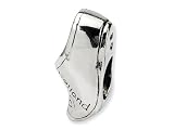 31K0C3SaqKL. SL160  Reflections(tm) Sterling Silver Holland Shoe Bead / Charm