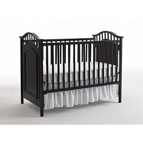 Graco Kendal Drop Side 4 in 1 Convertible Crib, Licorice