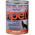 Tripett Advanced Skin+Coat Formula for Dogs (12/13.2-oz cans - green tripe, duck & salmon)
