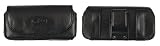 Leather Case for Nokia 8801, 8800, Blackberry 8100 Pearl (Horizontal, Black)