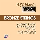 D'Addario Set Acous Gtr 80/20 Bluegrass